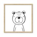 Picture of Sketch Animal V _GroupedProduct_Square_Framed_Matted_