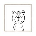 Picture of Sketch Animal V _GroupedProduct_Square_Framed_Matted_