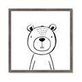 Picture of Sketch Animal V _GroupedProduct_Square_Framed_Matted_