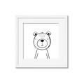 Picture of Sketch Animal V _GroupedProduct_Square_Framed_Matted_