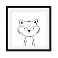 Picture of Sketch Aminal VI _GroupedProduct_Square_Framed_Matted_