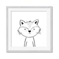 Picture of Sketch Aminal VI _GroupedProduct_Square_Framed_Matted_