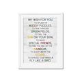 Picture of My Wish For You II _GroupedProduct_Rectangle_Portrait_Framed_Matted_