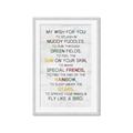 Picture of My Wish For You II _GroupedProduct_Rectangle_Portrait_Framed_Matted_
