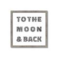 Picture of To The Moon I _GroupedProduct_Square_Framed_Matted_