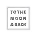 Picture of To The Moon I _GroupedProduct_Square_Framed_Matted_