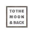 Picture of To The Moon I _GroupedProduct_Square_Framed_Matted_