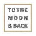 Picture of To The Moon I _GroupedProduct_Square_Framed_Matted_
