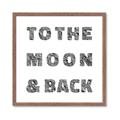 Picture of To The Moon I _GroupedProduct_Square_Framed_Matted_