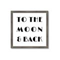 Picture of To The Moon II _GroupedProduct_Square_Framed_Matted_