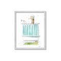 Picture of Shower Time _GroupedProduct_Rectangle_Portrait_Framed_Matted_