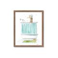 Picture of Shower Time _GroupedProduct_Rectangle_Portrait_Framed_Matted_
