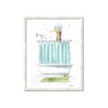 Picture of Shower Time _GroupedProduct_Rectangle_Portrait_Framed_Matted_