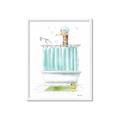 Picture of Shower Time _GroupedProduct_Rectangle_Portrait_Framed_Matted_