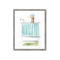 Picture of Shower Time _GroupedProduct_Rectangle_Portrait_Framed_Matted_