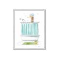 Picture of Shower Time _GroupedProduct_Rectangle_Portrait_Framed_Matted_