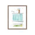 Picture of Shower Time _GroupedProduct_Rectangle_Portrait_Framed_Matted_
