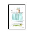 Picture of Shower Time _GroupedProduct_Rectangle_Portrait_Framed_Matted_