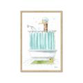 Picture of Shower Time _GroupedProduct_Rectangle_Portrait_Framed_Matted_