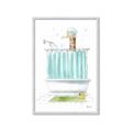 Picture of Shower Time _GroupedProduct_Rectangle_Portrait_Framed_Matted_