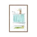 Picture of Shower Time _GroupedProduct_Rectangle_Portrait_Framed_Matted_