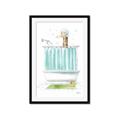 Picture of Shower Time _GroupedProduct_Rectangle_Portrait_Framed_Matted_