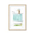 Picture of Shower Time _GroupedProduct_Rectangle_Portrait_Framed_Matted_