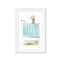 Picture of Shower Time _GroupedProduct_Rectangle_Portrait_Framed_Matted_