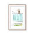 Picture of Shower Time _GroupedProduct_Rectangle_Portrait_Framed_Matted_
