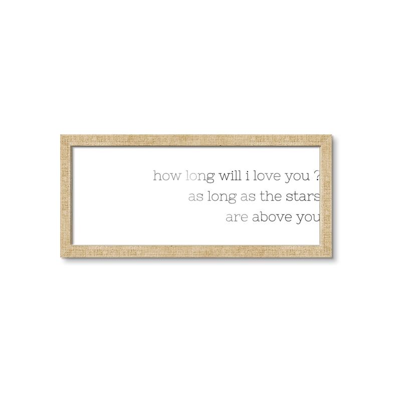 Picture of How Long III _GroupedProduct_Panel_Landscape_Framed_Matted_