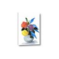 Picture of pop of floral I _GroupedProduct_Rectangle_Portrait_Canvas_