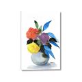 Picture of pop of floral I _GroupedProduct_Rectangle_Portrait_Canvas_