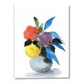Picture of pop of floral I _GroupedProduct_Rectangle_Portrait_Canvas_