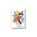 Picture of Pop of floral II _GroupedProduct_Rectangle_Portrait_Canvas_