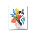 Picture of Pop of floral II _GroupedProduct_Rectangle_Portrait_Canvas_