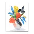 Picture of Pop of floral II _GroupedProduct_Rectangle_Portrait_Canvas_