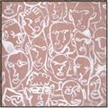 Picture of Many Faces  _GroupedProduct_Square_Canvas_Framed_