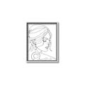 Picture of Olivia II _GroupedProduct_Rectangle_Portrait_Canvas_Framed_