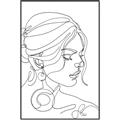 Picture of Olivia II _GroupedProduct_Rectangle_Portrait_Canvas_Framed_
