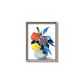 Picture of pop of floral I _GroupedProduct_Rectangle_Portrait_Canvas_Framed_