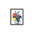Picture of pop of floral I _GroupedProduct_Rectangle_Portrait_Canvas_Framed_