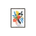 Picture of Pop of floral II _GroupedProduct_Rectangle_Portrait_Canvas_Framed_