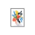 Picture of Pop of floral II _GroupedProduct_Rectangle_Portrait_Canvas_Framed_