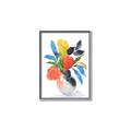 Picture of Pop of floral II _GroupedProduct_Rectangle_Portrait_Canvas_Framed_