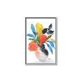 Picture of Pop of floral II _GroupedProduct_Rectangle_Portrait_Canvas_Framed_