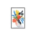 Picture of Pop of floral II _GroupedProduct_Rectangle_Portrait_Canvas_Framed_