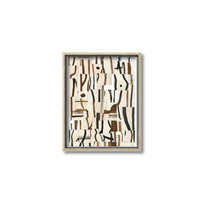 Picture of Neutral Shades I _GroupedProduct_Rectangle_Portrait_Canvas_Framed_