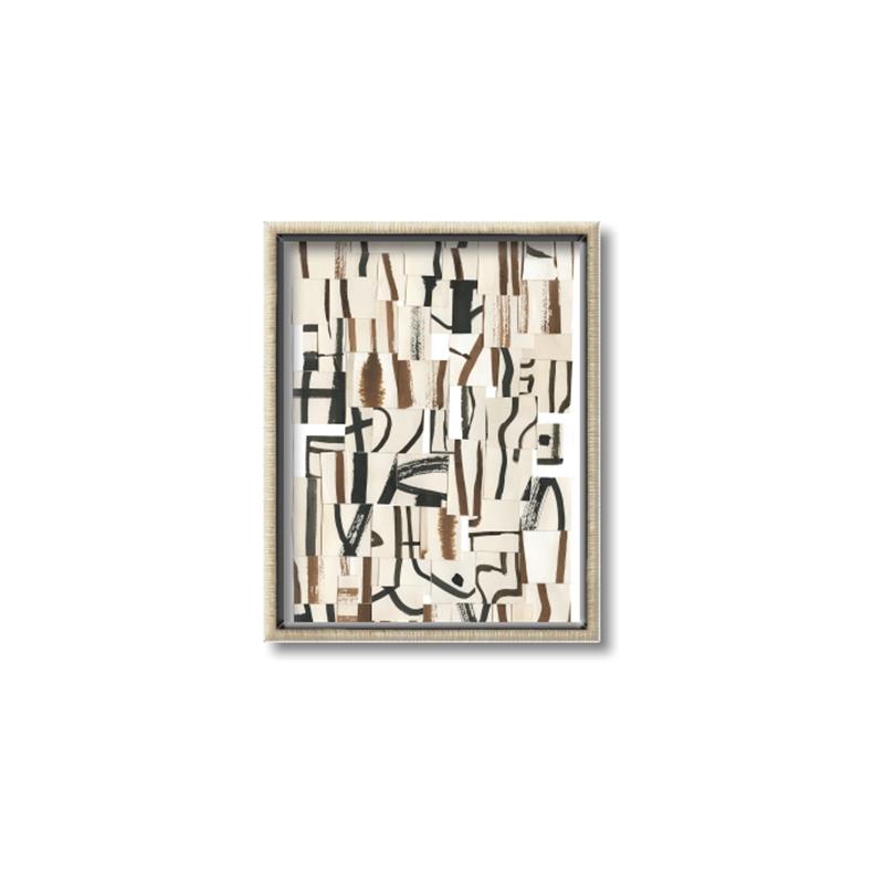 Picture of Neutral Shades II _GroupedProduct_Rectangle_Portrait_Canvas_Framed_