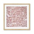 Picture of Many Faces  _GroupedProduct_Square_Framed_Matted_