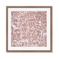 Picture of Many Faces  _GroupedProduct_Square_Framed_Matted_
